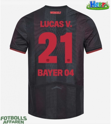 Bayer Leverkusen Lucas Vazquez #21 Hemmatröja 2025-26 Kortärmad
